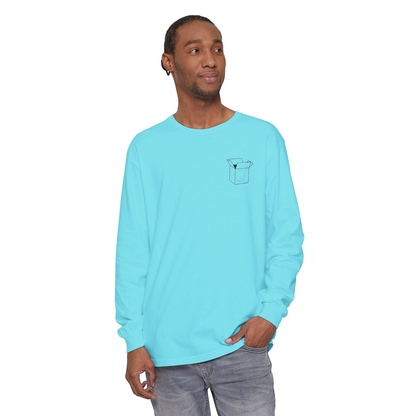 Schrödinger's Cat - Cotton Long-Sleeve Shirt