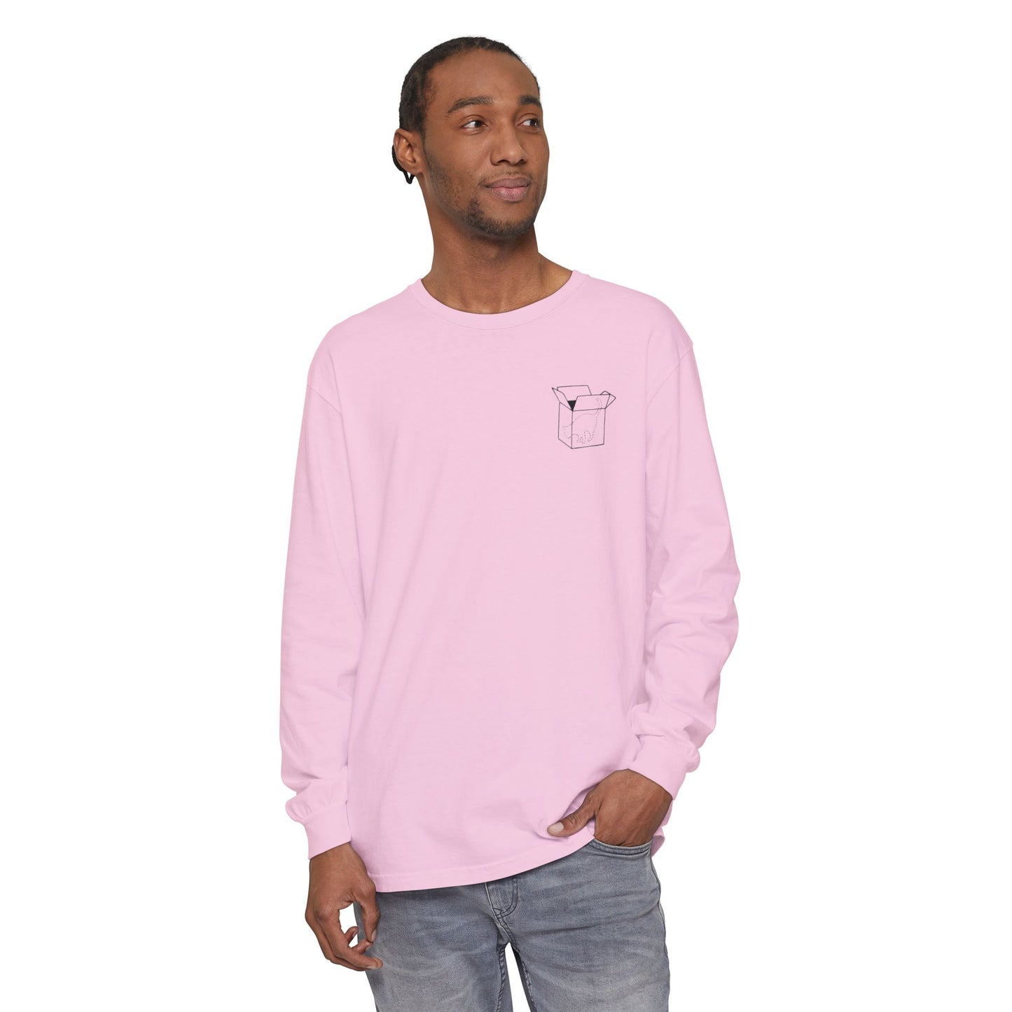 Schrödinger's Cat - Cotton Long-Sleeve Shirt