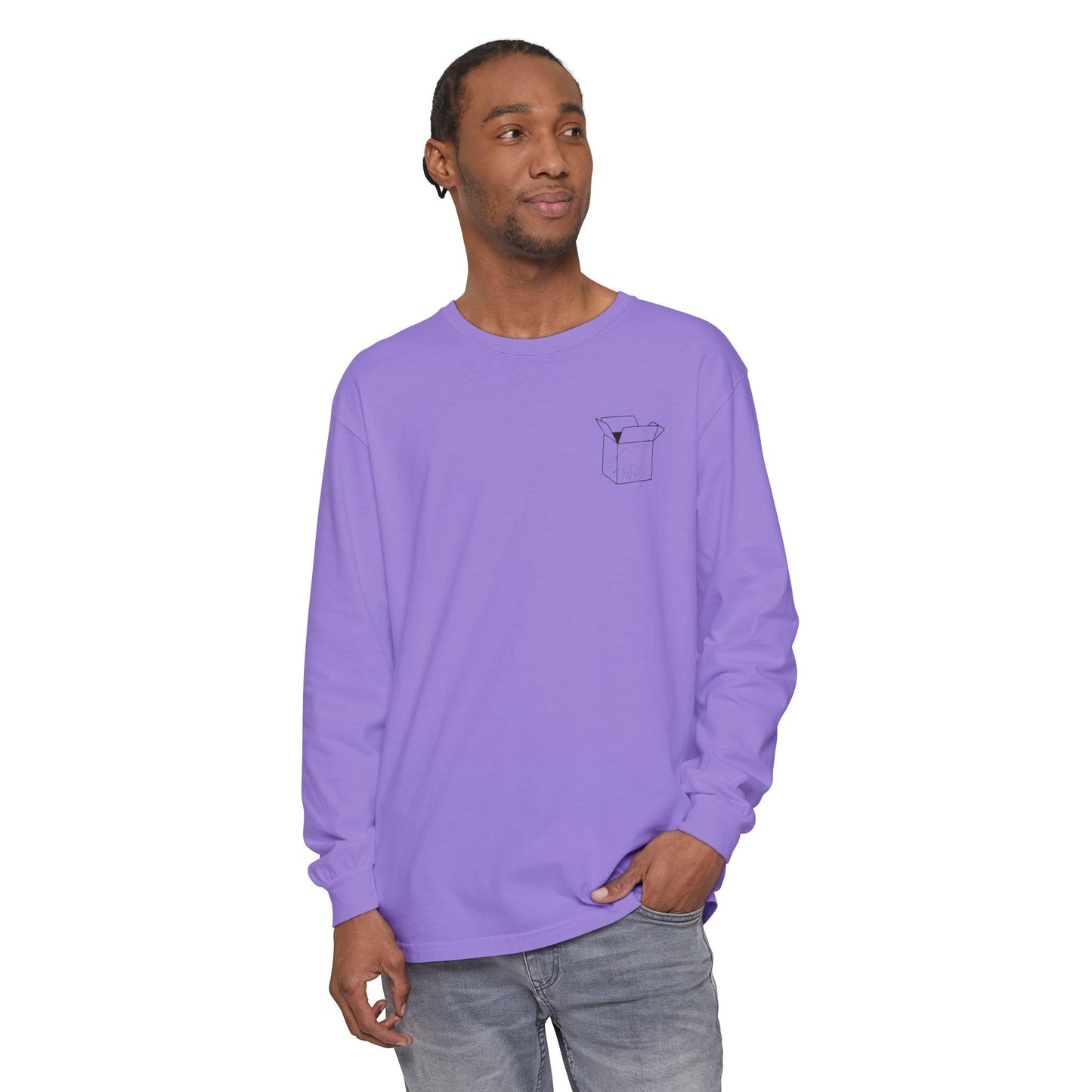 Schrödinger's Cat - Cotton Long-Sleeve Shirt