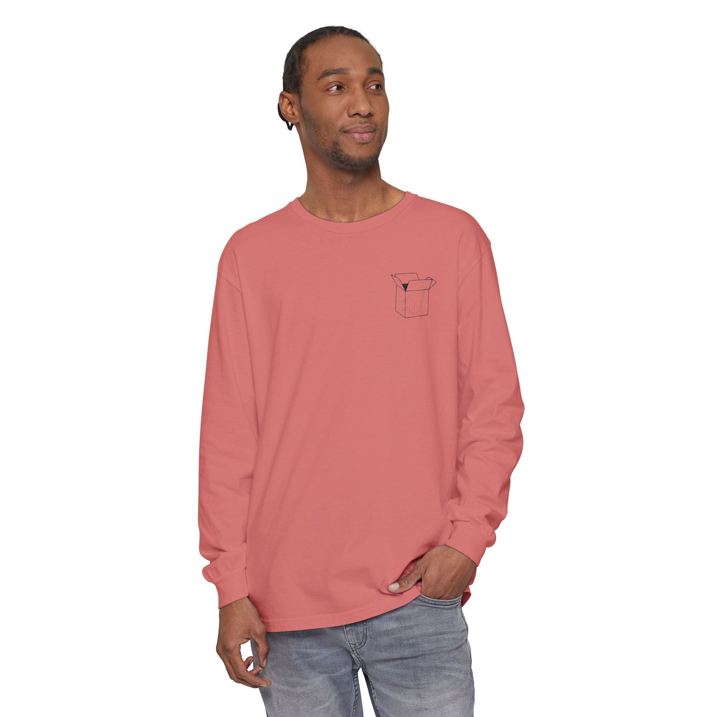 Schrödinger's Cat - Cotton Long-Sleeve Shirt