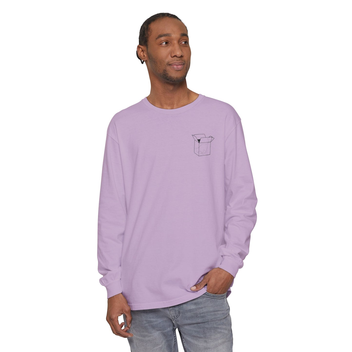 Schrödinger's Cat - Cotton Long-Sleeve Shirt