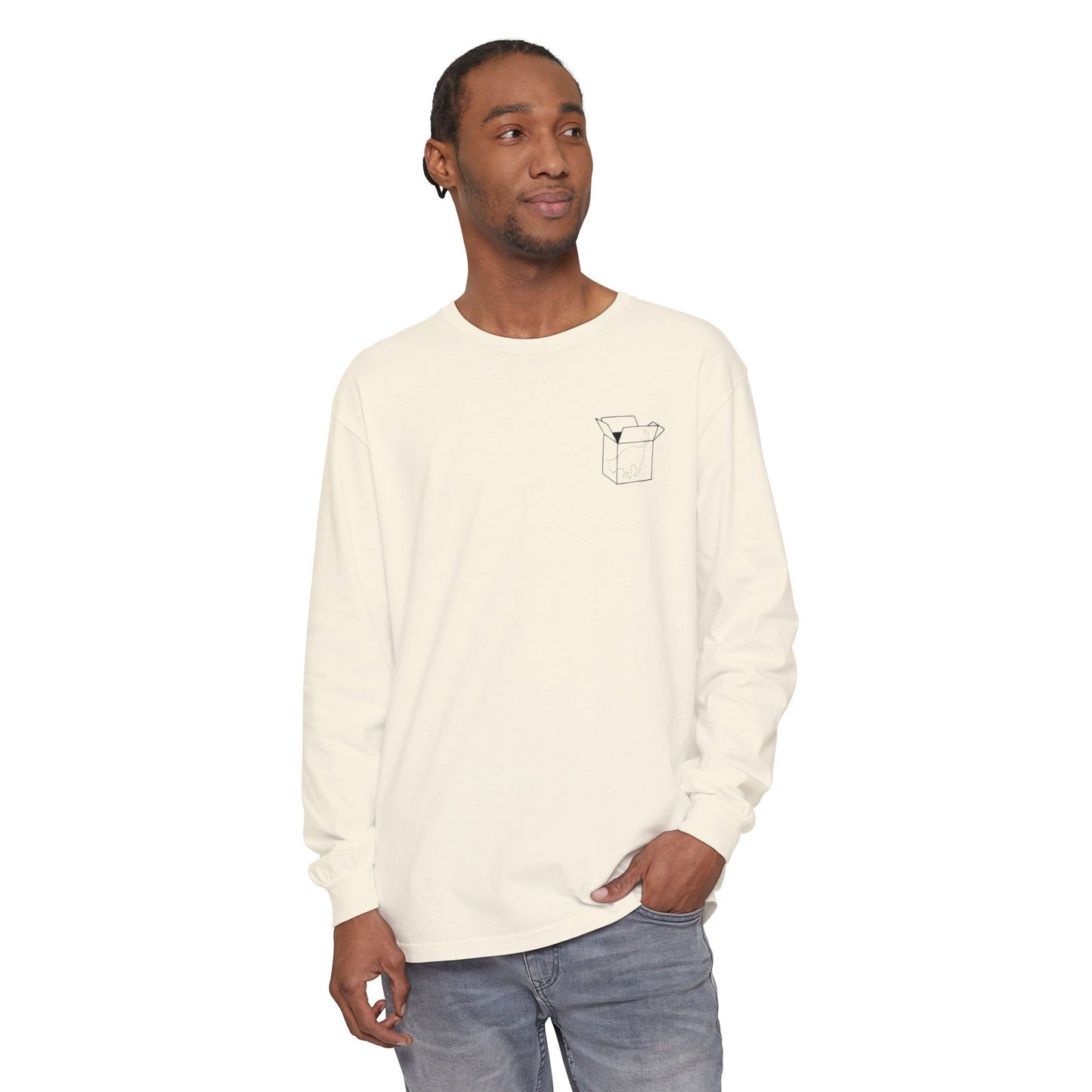 Schrödinger's Cat - Cotton Long-Sleeve Shirt