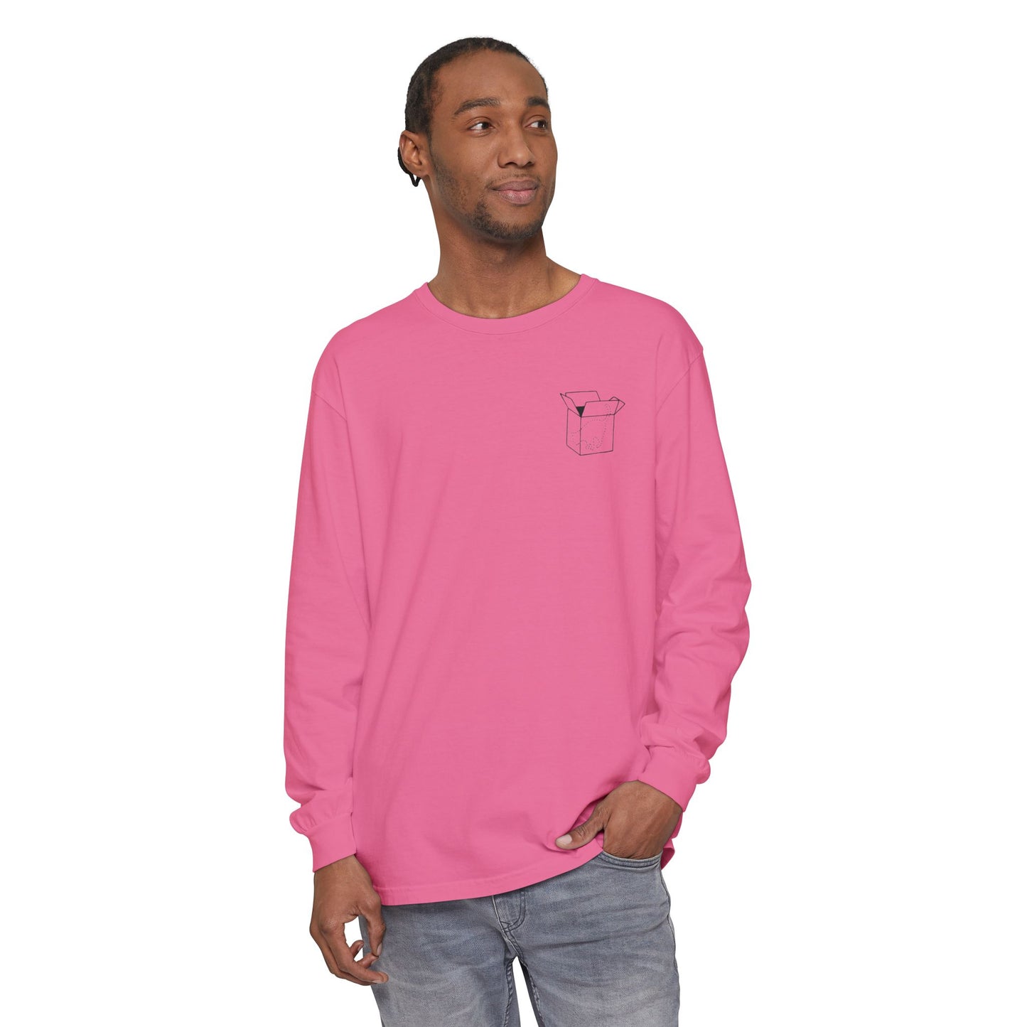 Schrödinger's Cat - Cotton Long-Sleeve Shirt