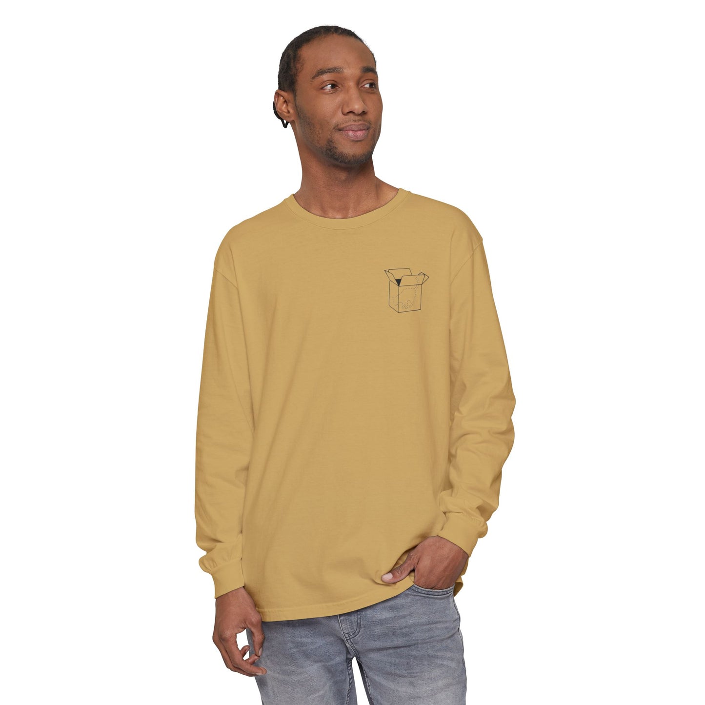 Schrödinger's Cat - Cotton Long-Sleeve Shirt