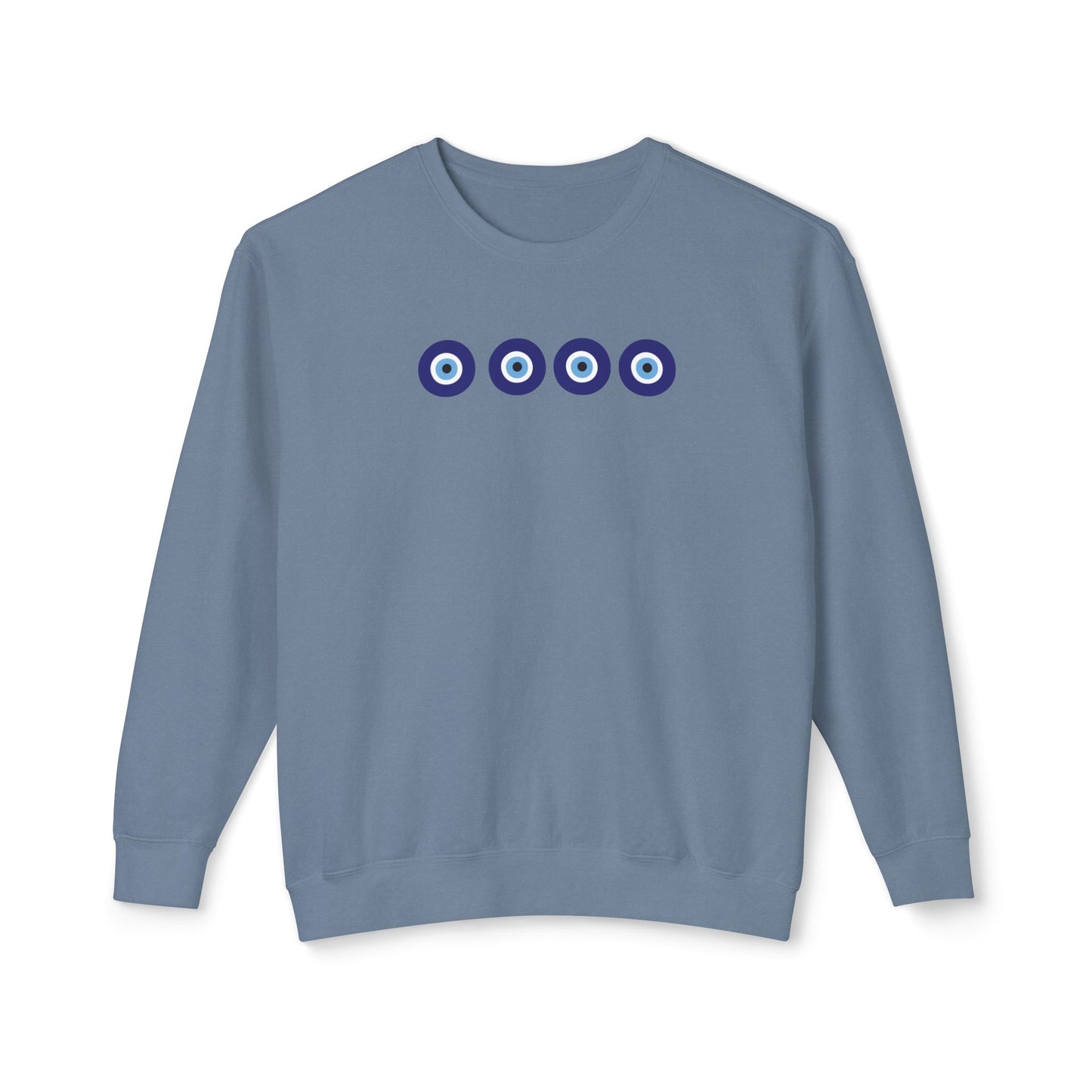 Evil Eye - Cotton Crewneck