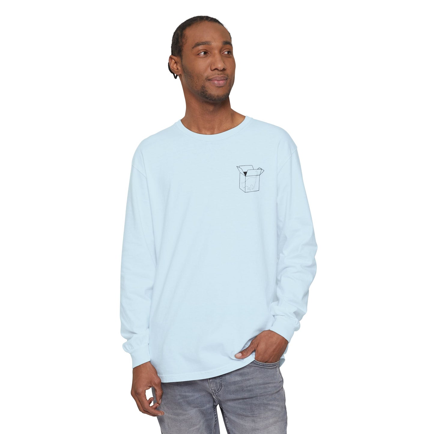Schrödinger's Cat - Cotton Long-Sleeve Shirt