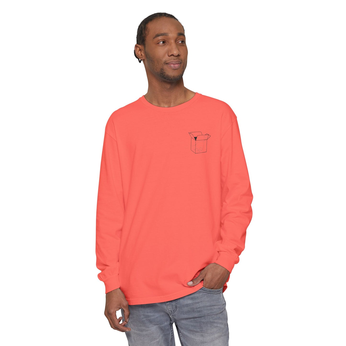 Schrödinger's Cat - Cotton Long-Sleeve Shirt